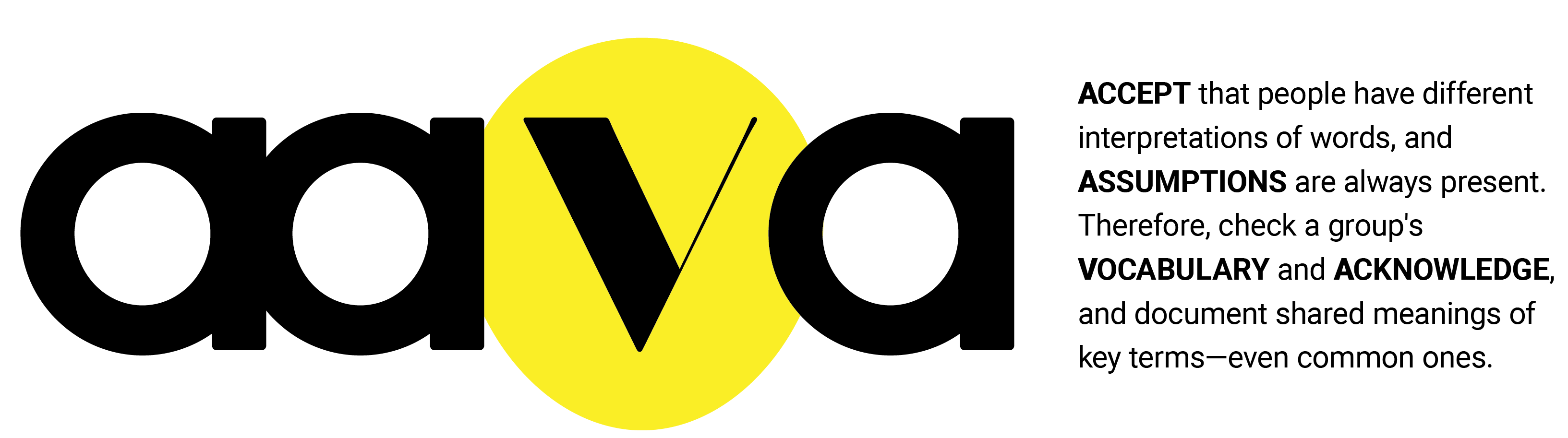 AAVA Logo and description AAVA logo and description